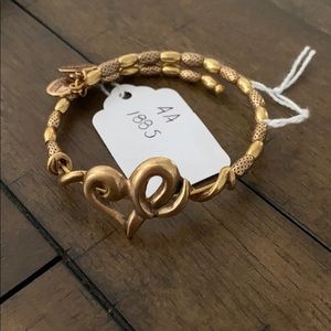 Alex and Ani Heart Rap Bracelet